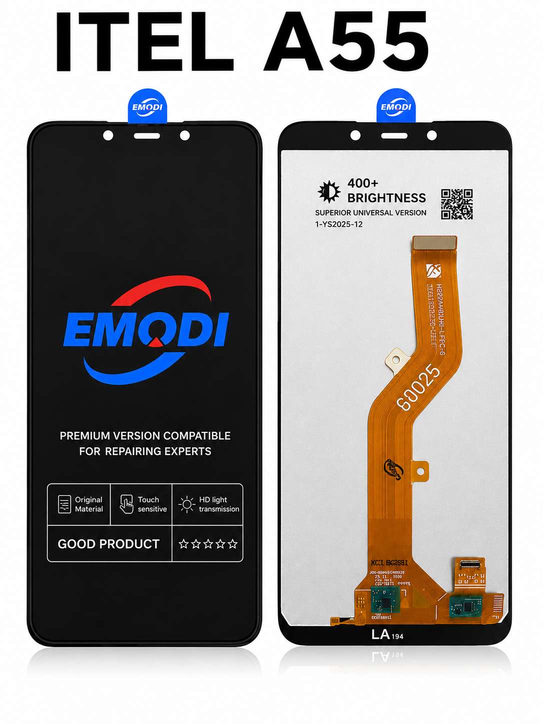 LCD for Itel A55