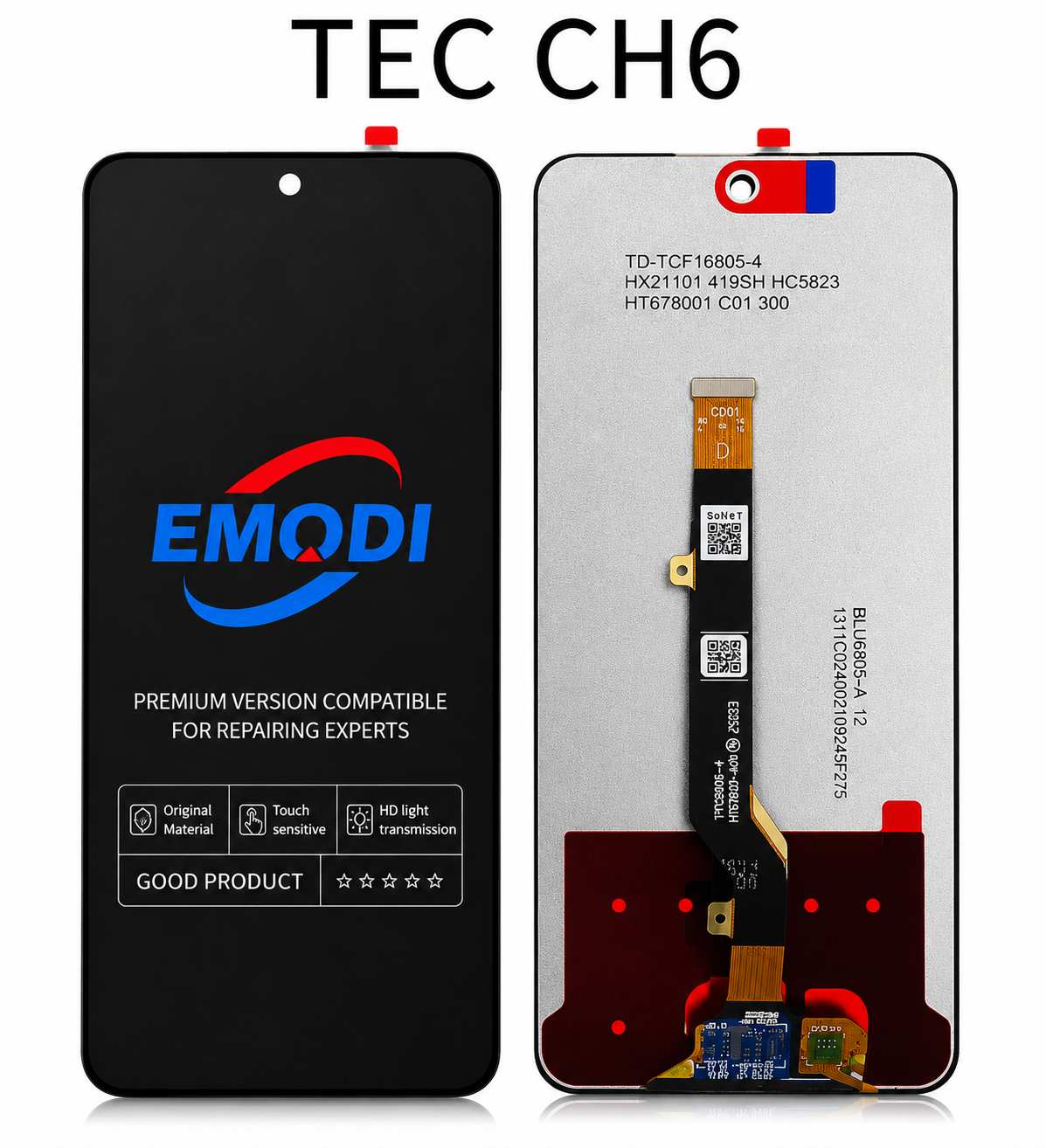 LCD for Tecno CH6