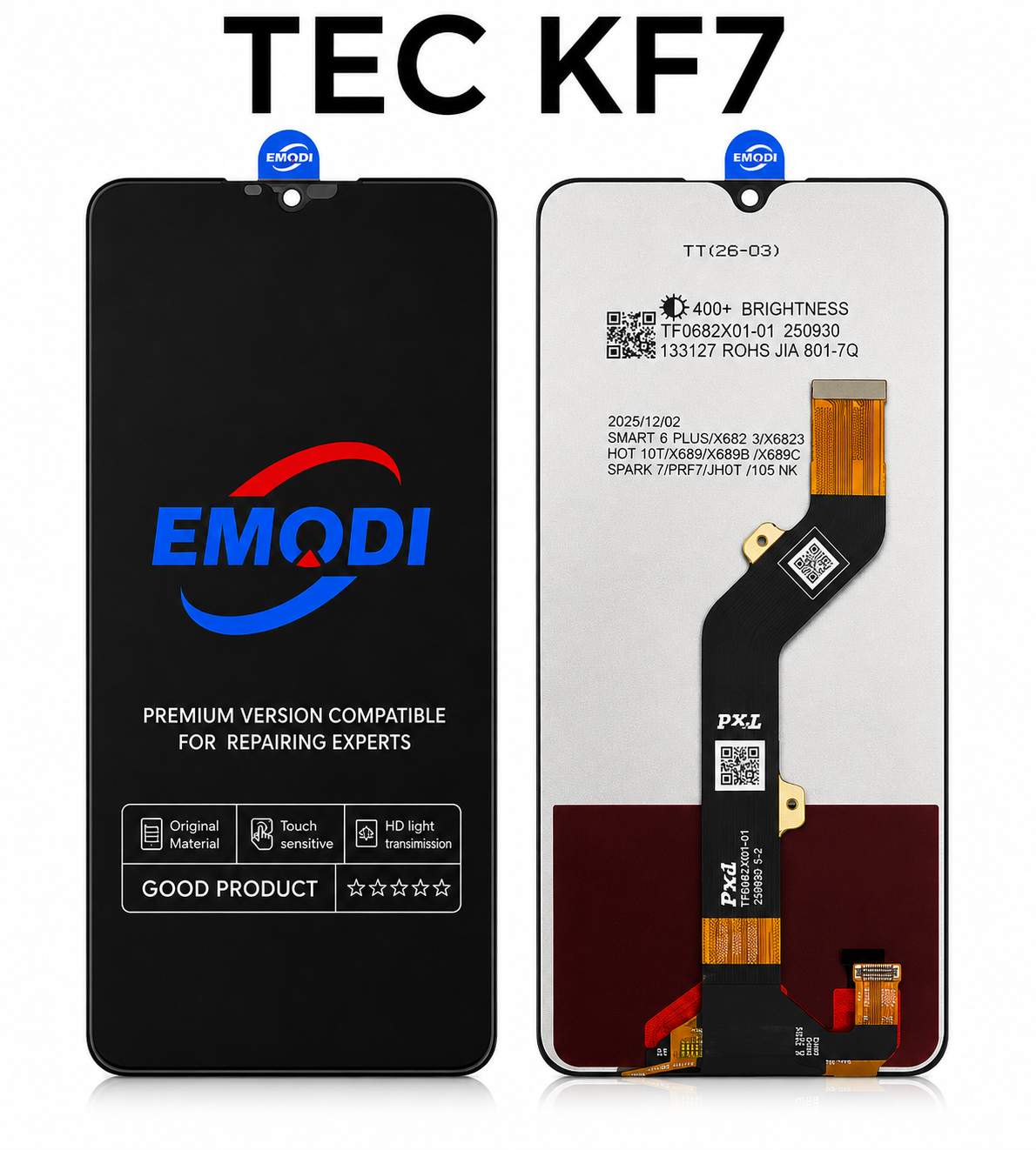 LCD for Tecno KF7
